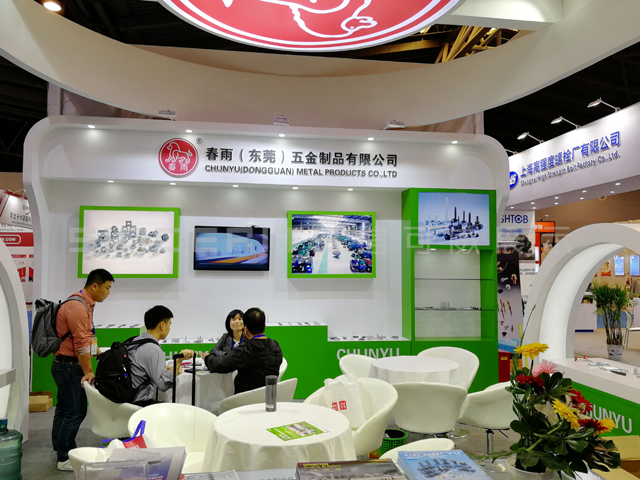 春雨展臺設計現(xiàn)場圖