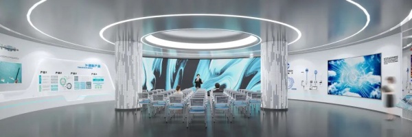 深圳展廳裝修設計，兩種方案各有千秋