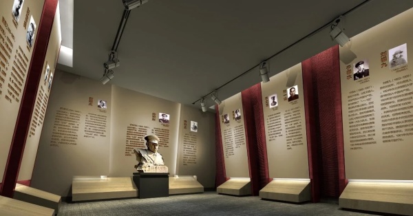 膠東百年名人展陳列設計