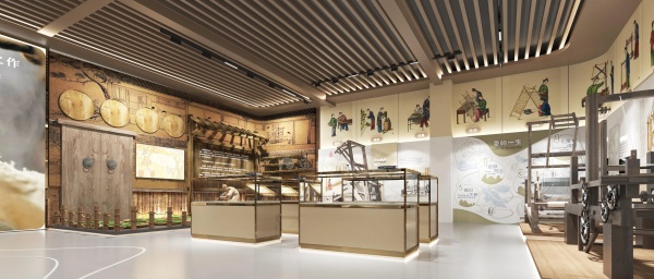 宜賓絲綢科技孵化中心展廳設(shè)計(jì)解鎖千年絲韻