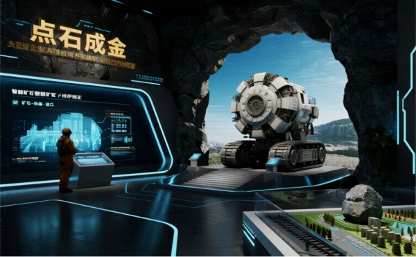 中鐵礦產資源展廳設計