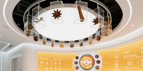 食品企業展廳設計