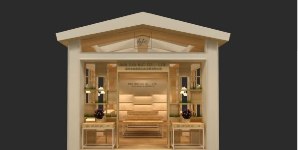 展廳設計以自然為韻，打造溫馨質感空間