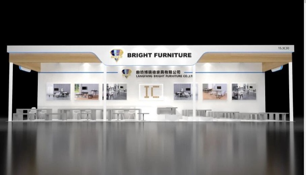 展廳設計以簡約為筆，勾勒家具品牌的專業與質感