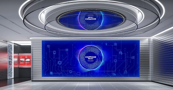 電子元件展廳微觀世界的科技之美