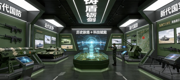 軍事展廳的沉浸式設(shè)計與國防教育使命