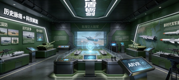 軍事展廳的沉浸式設(shè)計與國防教育使命