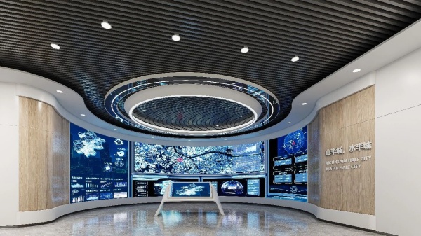 筑夢科創高地 | 慧谷湖科創小鎮展示廳，解鎖城市未來新圖景