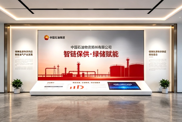 中國石油物資分公司展廳設(shè)計方案重磅出爐！