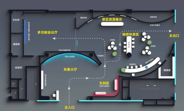 承千年文脈，賦山水新生｜眉山文旅集團(tuán)展廳全案解析