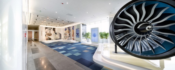多元化的辦公展廳IGE上海辦公室展廳設計