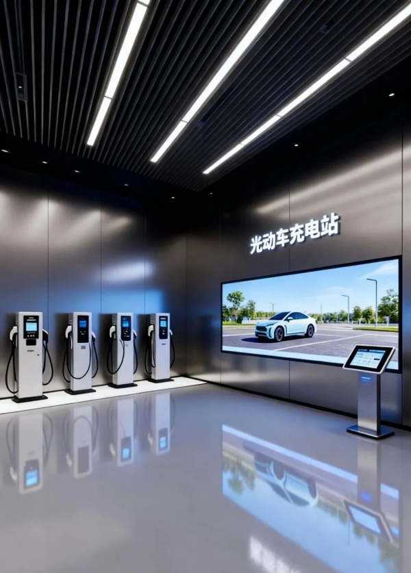 科技展廳設(shè)計｜用光影與線條，重構(gòu)工業(yè)科技美學(xué)